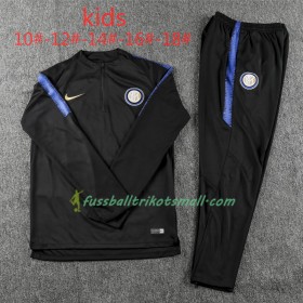 Inter Milan Kinder Sweatshirts Anzüge Schwarz 2018-2019